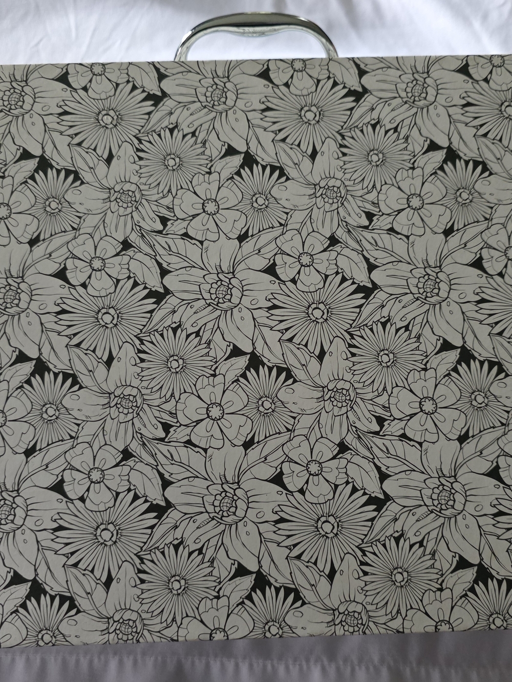 Floral Black and White Art Kit